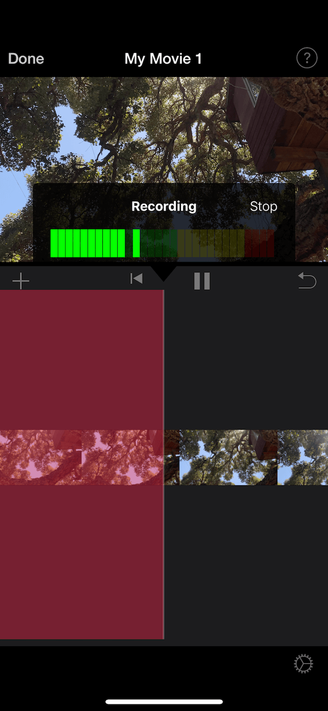 How to add voiceover in iMovie