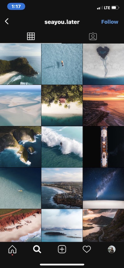 Instagram feed goals by @seayou.later