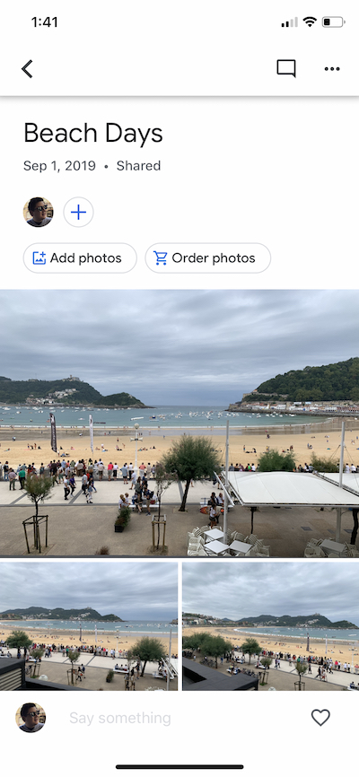 Google Photos: Sharing your photos privately