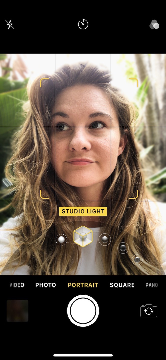 Como usar diferentes tipos de luz no modo Retrato do iPhone