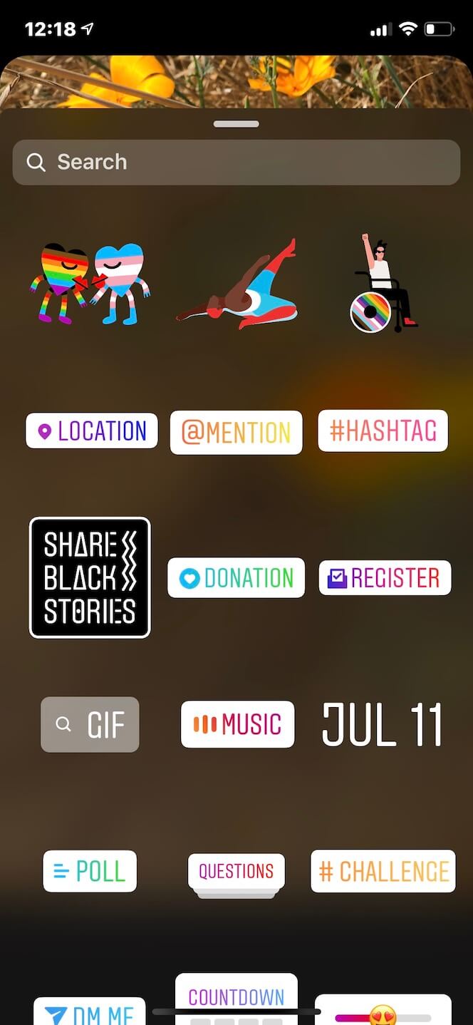 add music to instagram story