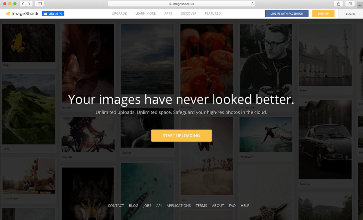 ImageShack, a website to share images online