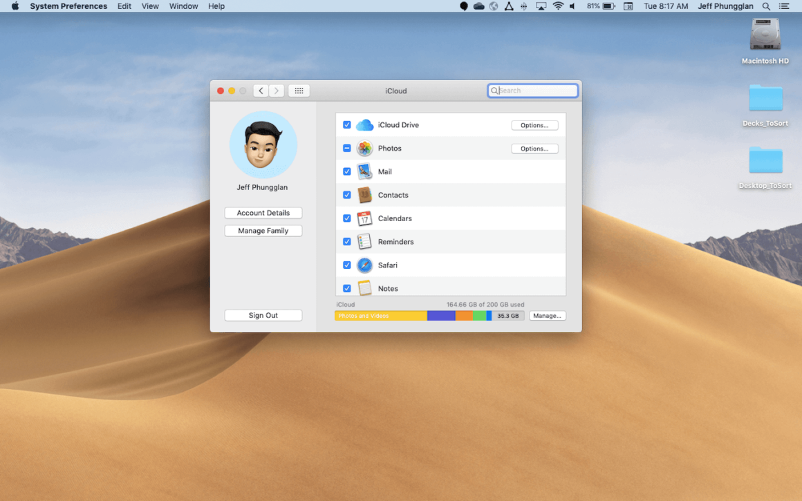 how to open icloud on mac