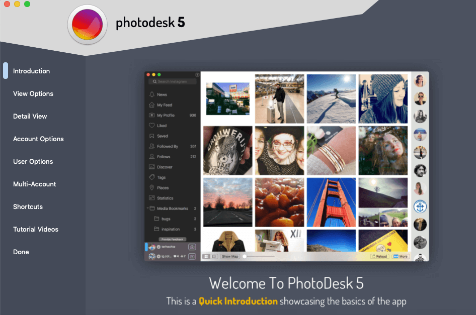 photodesk instagram