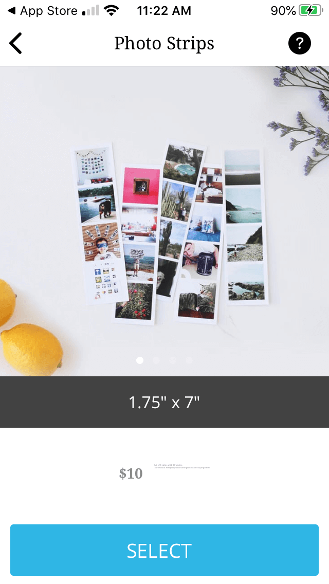 instant photo print app