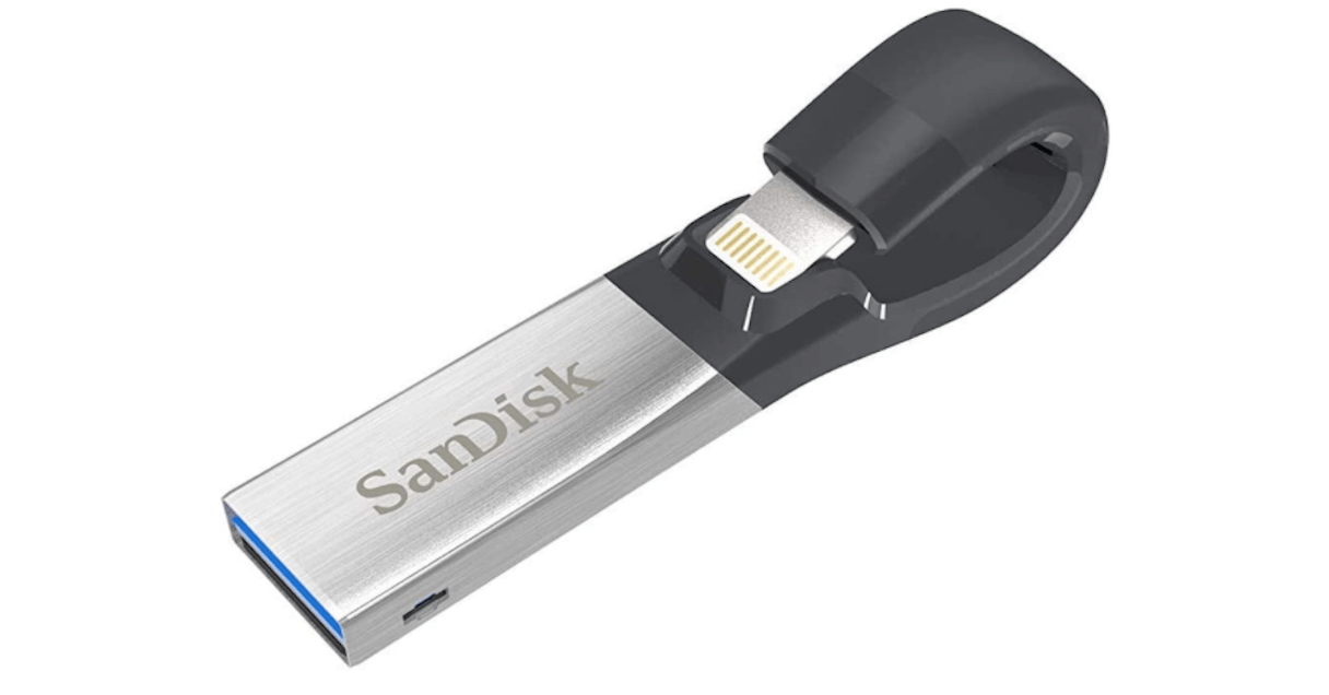 SanDisk、iPhone向けフラッシュドライブ