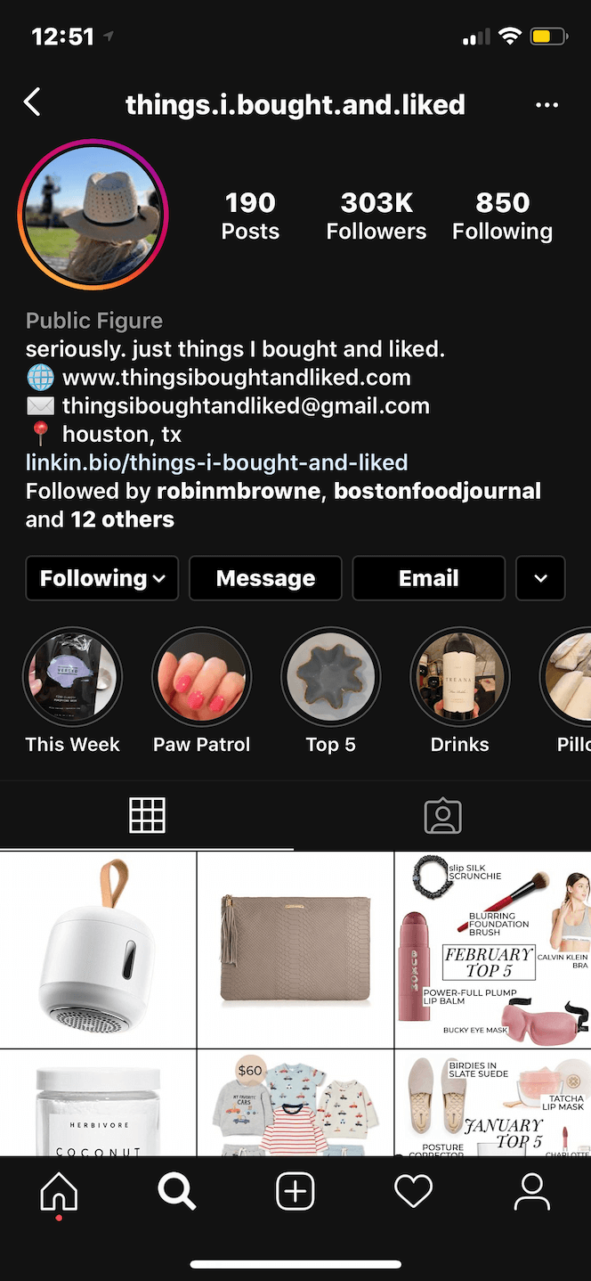 Give a shout out to your favorite products using Insta Highlights