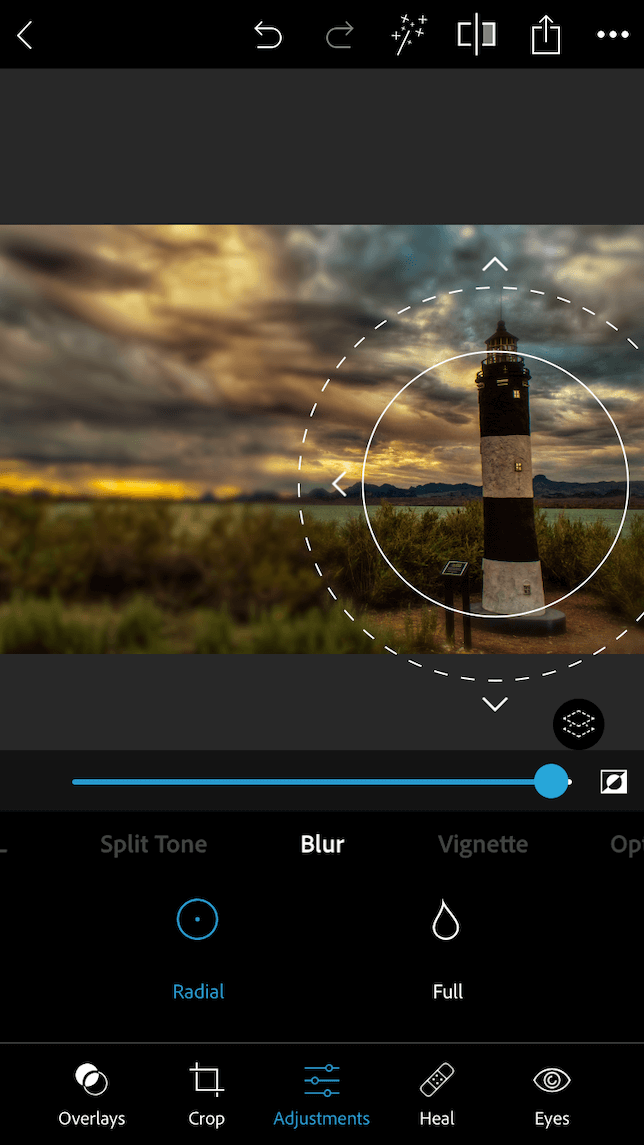 How to blur the background or parts of your photo on iPhone