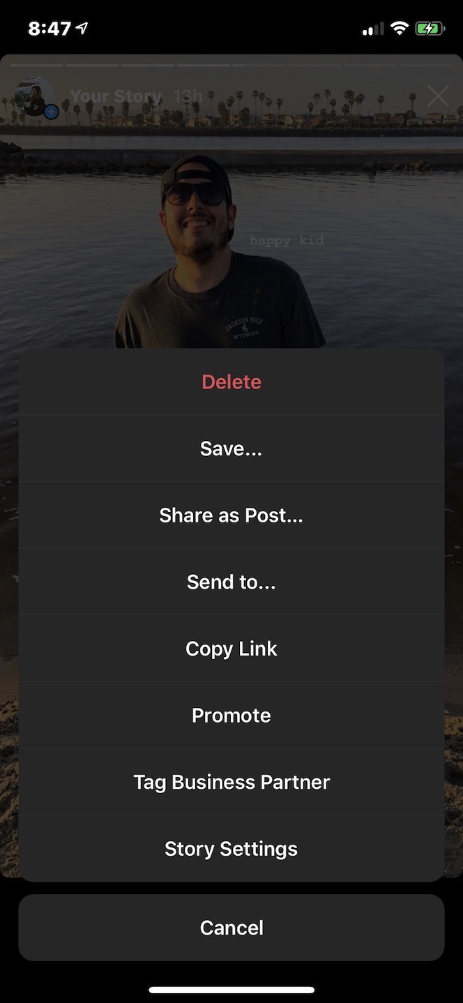 save videos from instagram to iphone