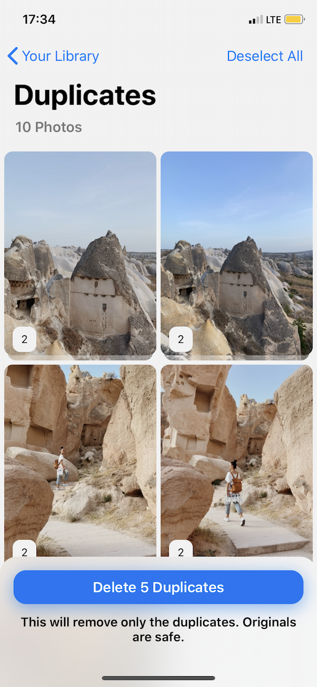 How to delete duplicate iPhone photos with Gemini Photos