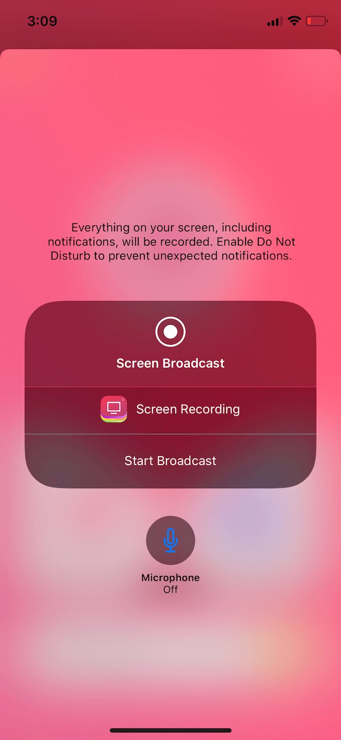 AirScr, a screen recorder for iOS