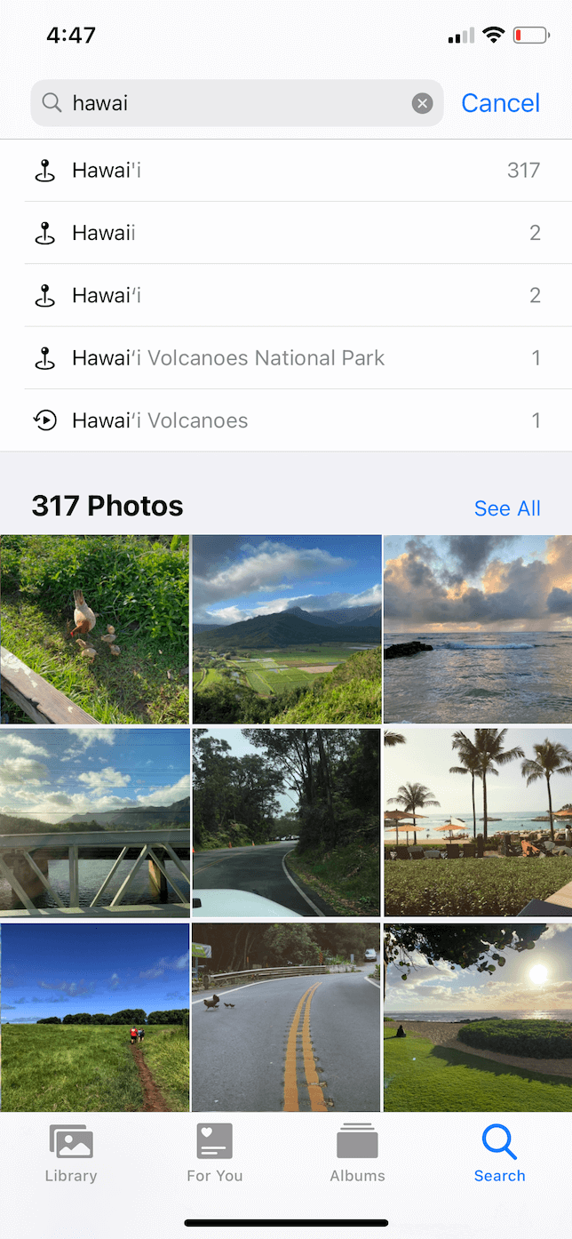 How to organize photos on iPhone by location
