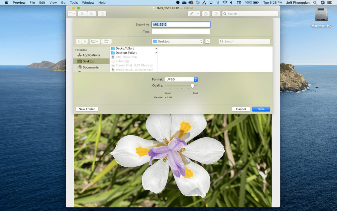 flowers for preview mac os phto editing