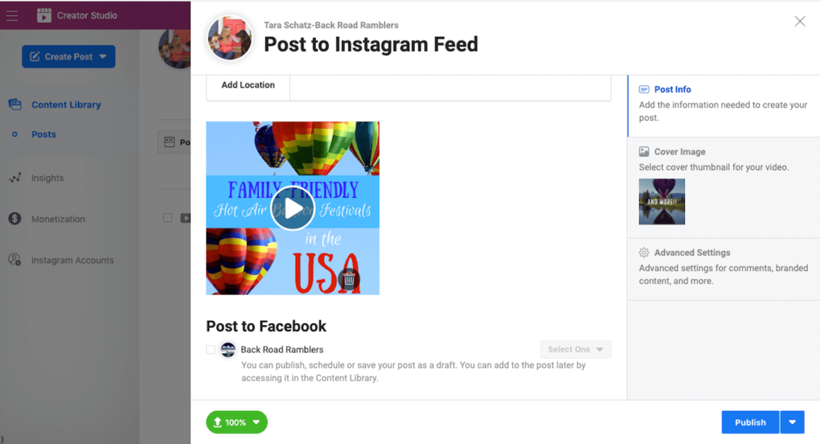 how to upload photos to instagram from pc