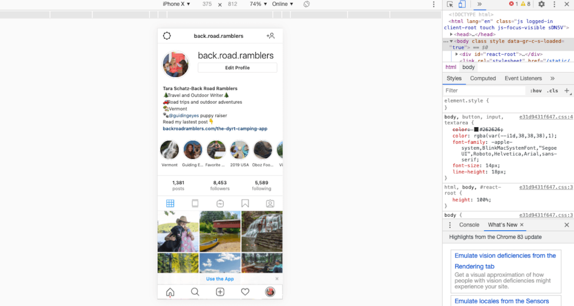 uploader for instagram chrome