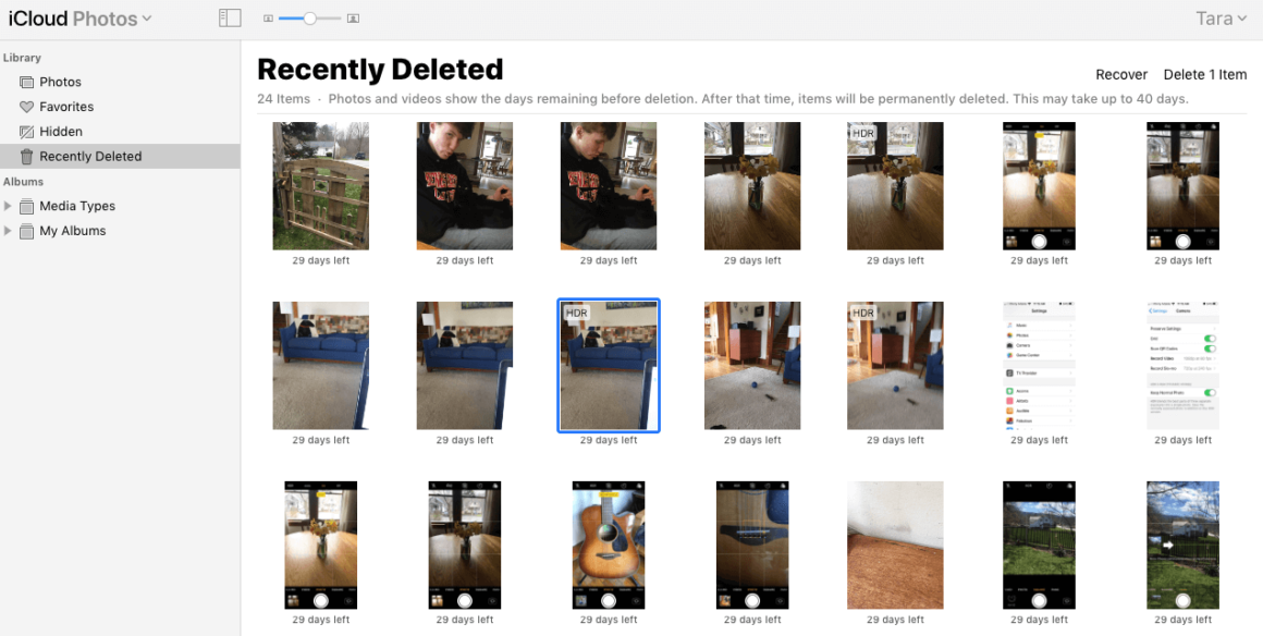 How to get deleted photos back on iPhone