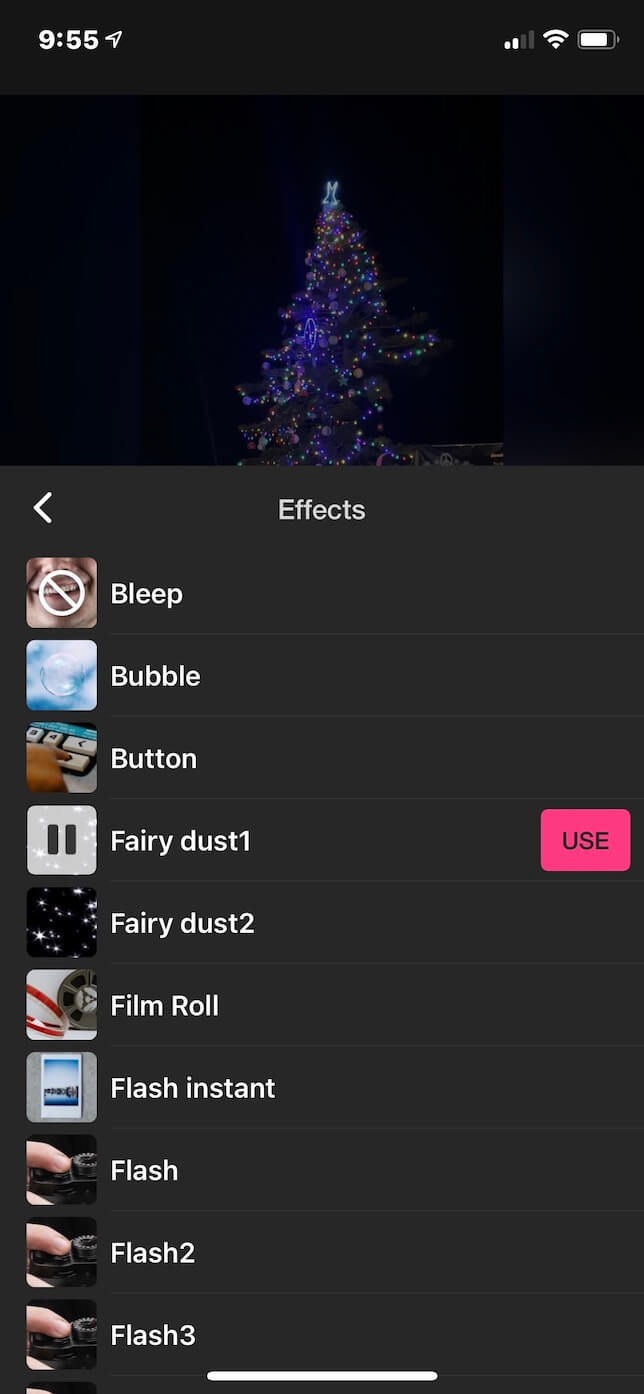 Second screenshot showing Inshot App