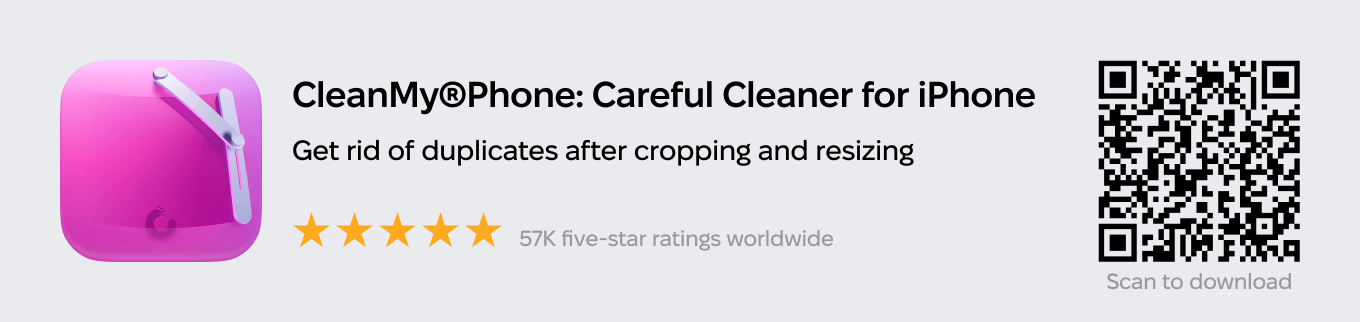 CleanMy®Phone banner