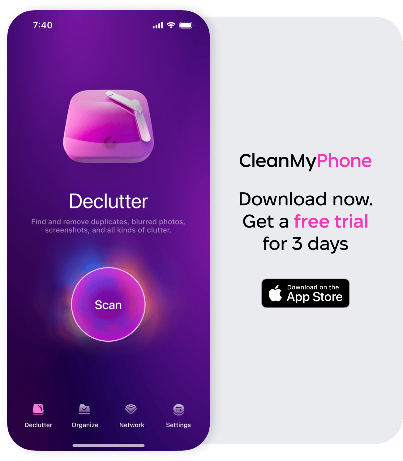 CleanMy®Phone app – Declutter module