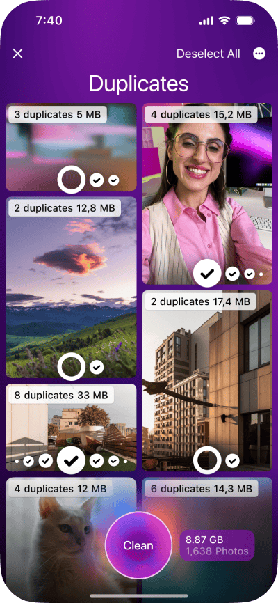 CleanMyPhone- declutter photos