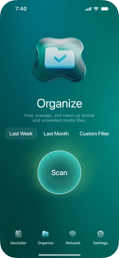 CleanMyPhone - Organize photos