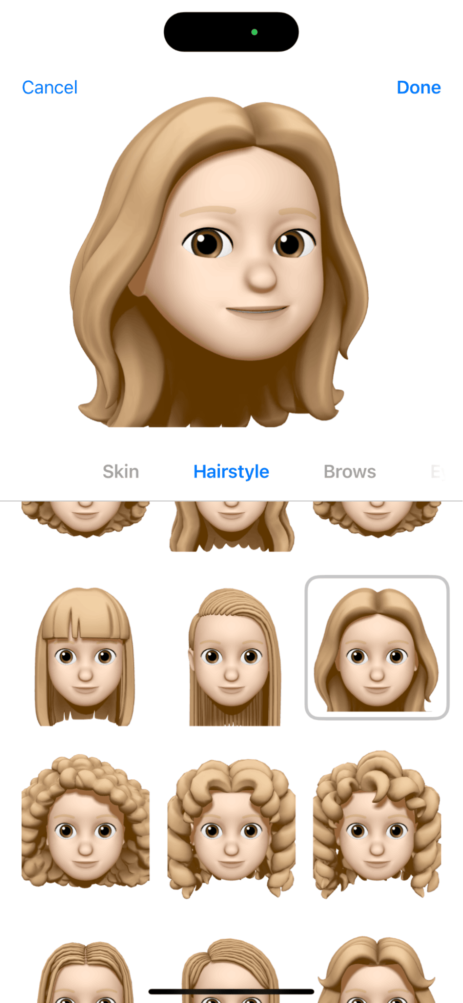 Memoji on iPhone