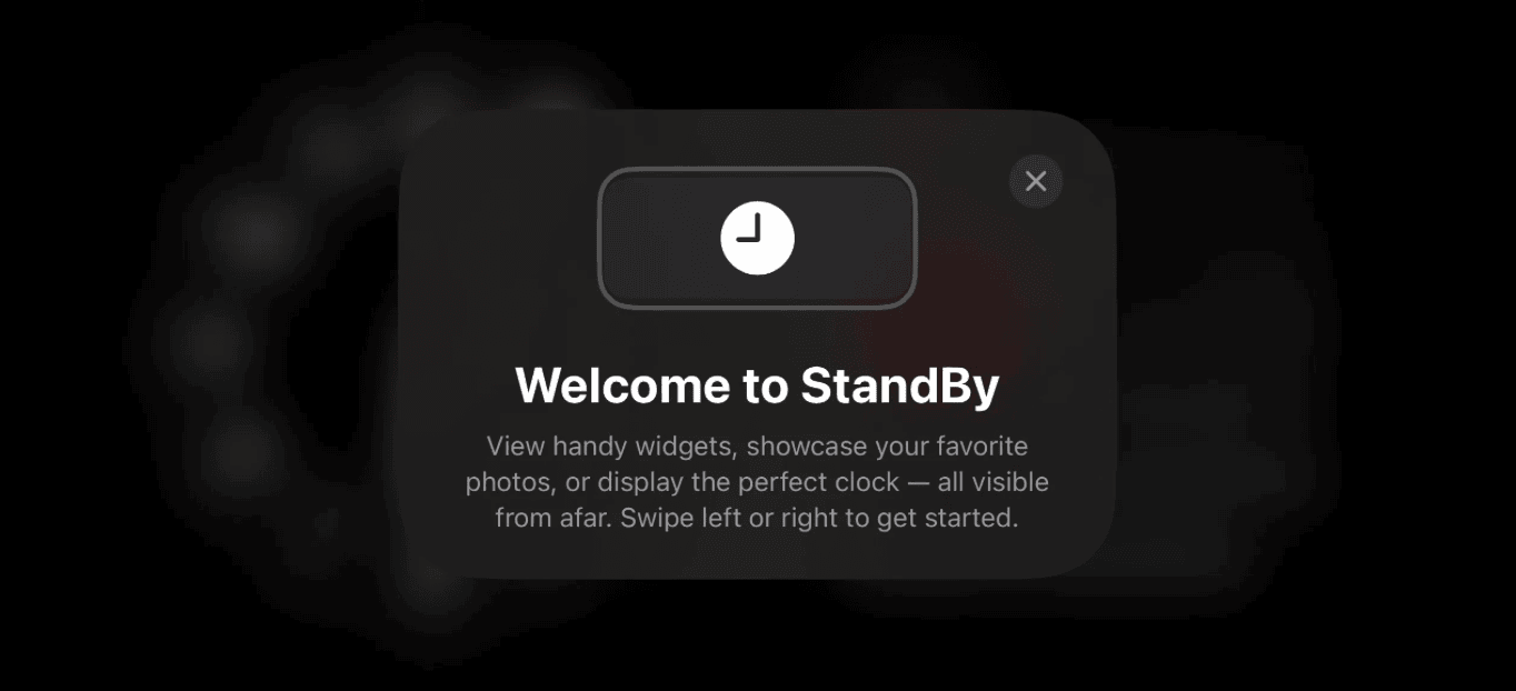 StandBy for iOS 17
