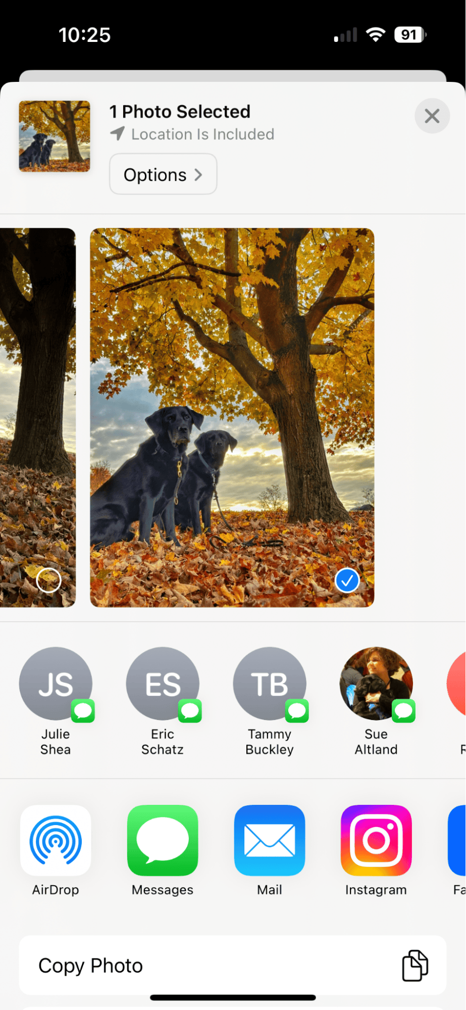 How to email a photo from iPhone: the Photos app